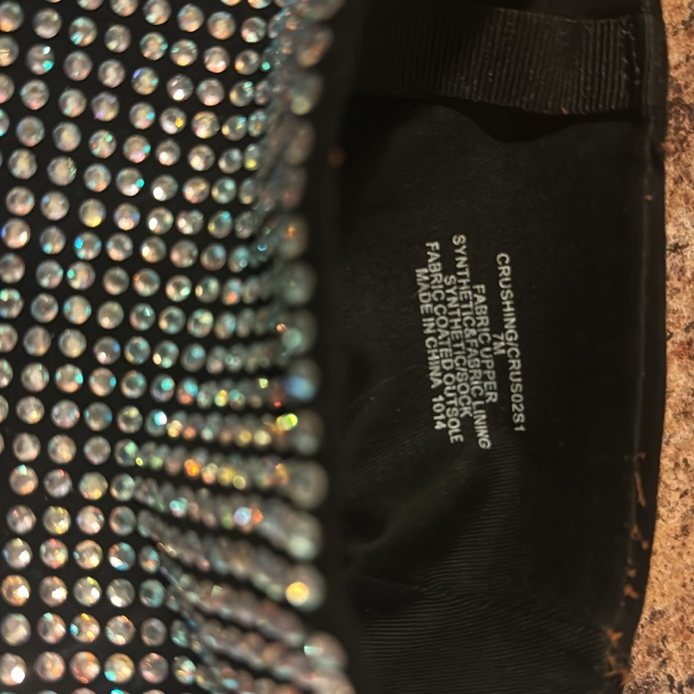 Steve Madden Slouching Rhinestone Boots (Used) - Picture 8 of 8